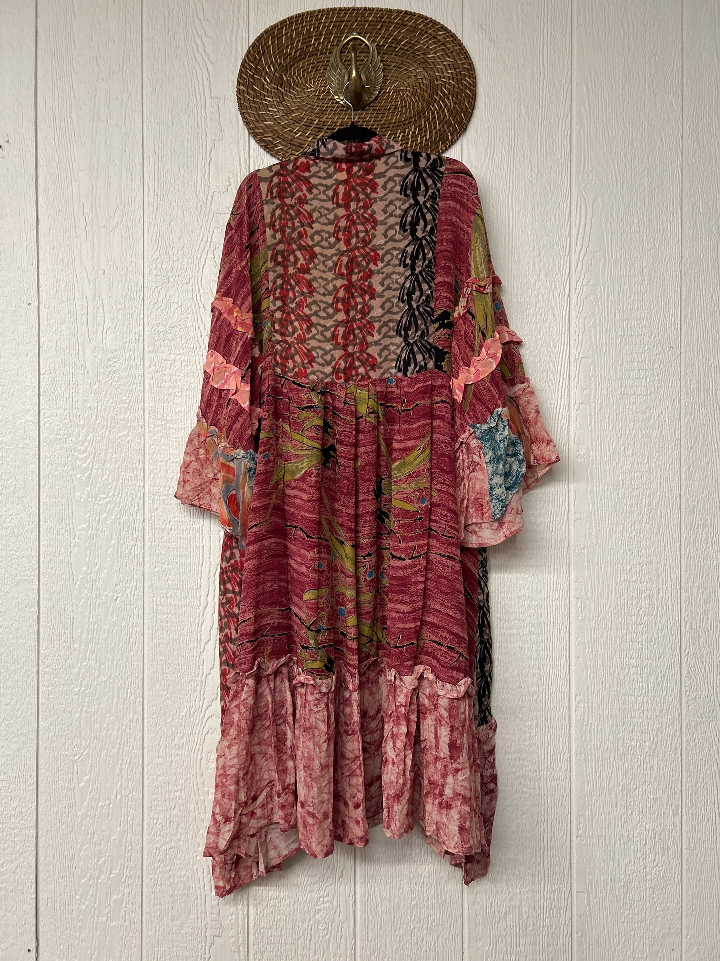 Crepe Sari Rhiannon Duster Dress 0226 102