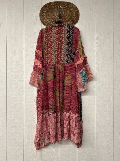 Crepe Sari Rhiannon Duster Dress 0226 102