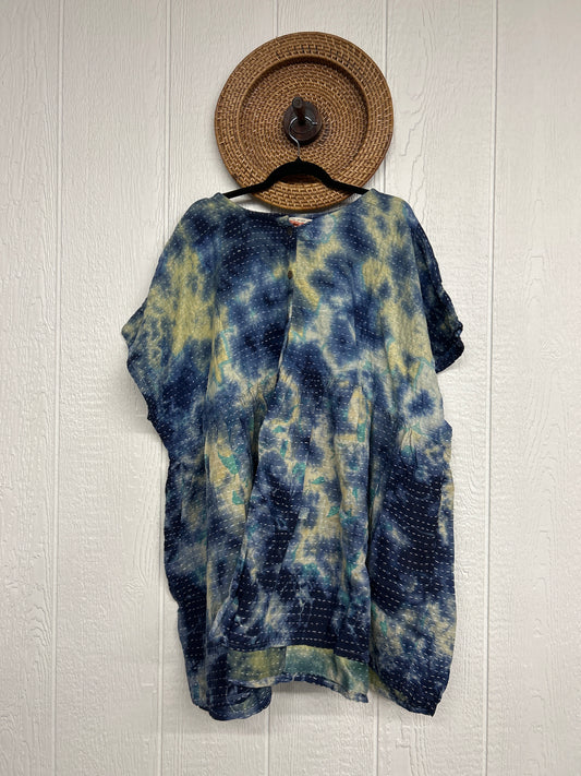 Pareo Kantha Daydreamer Button Down Mini  0526 034
