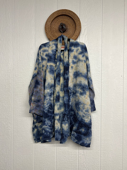 Pareo Kantha Shortie Majestic Kimono 0526 019
