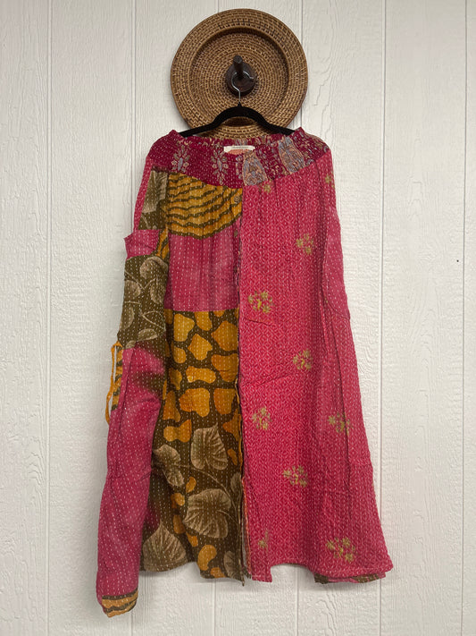 Pareo Kantha Butterfly Cargo Skirt 0426 246