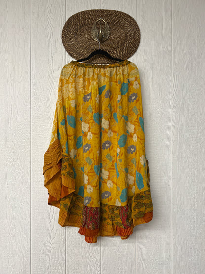 Crepe Wild Rose Skirt 1025 195