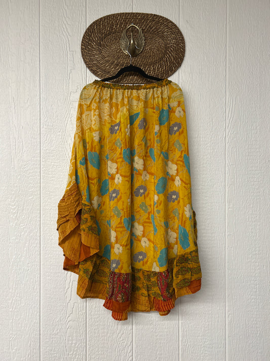 Crepe Wild Rose Skirt 1025 195