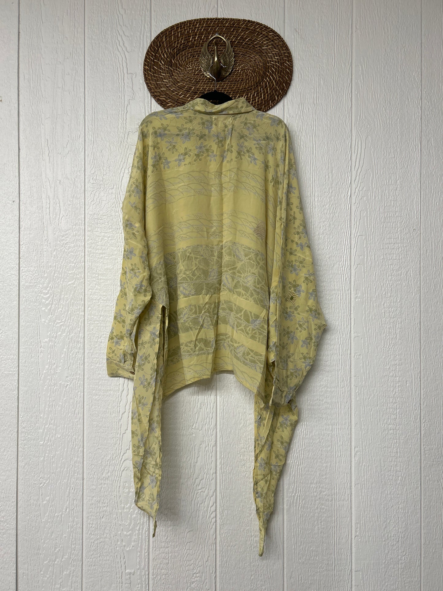 Crepe Sari Nirvana Button Down 1125 113