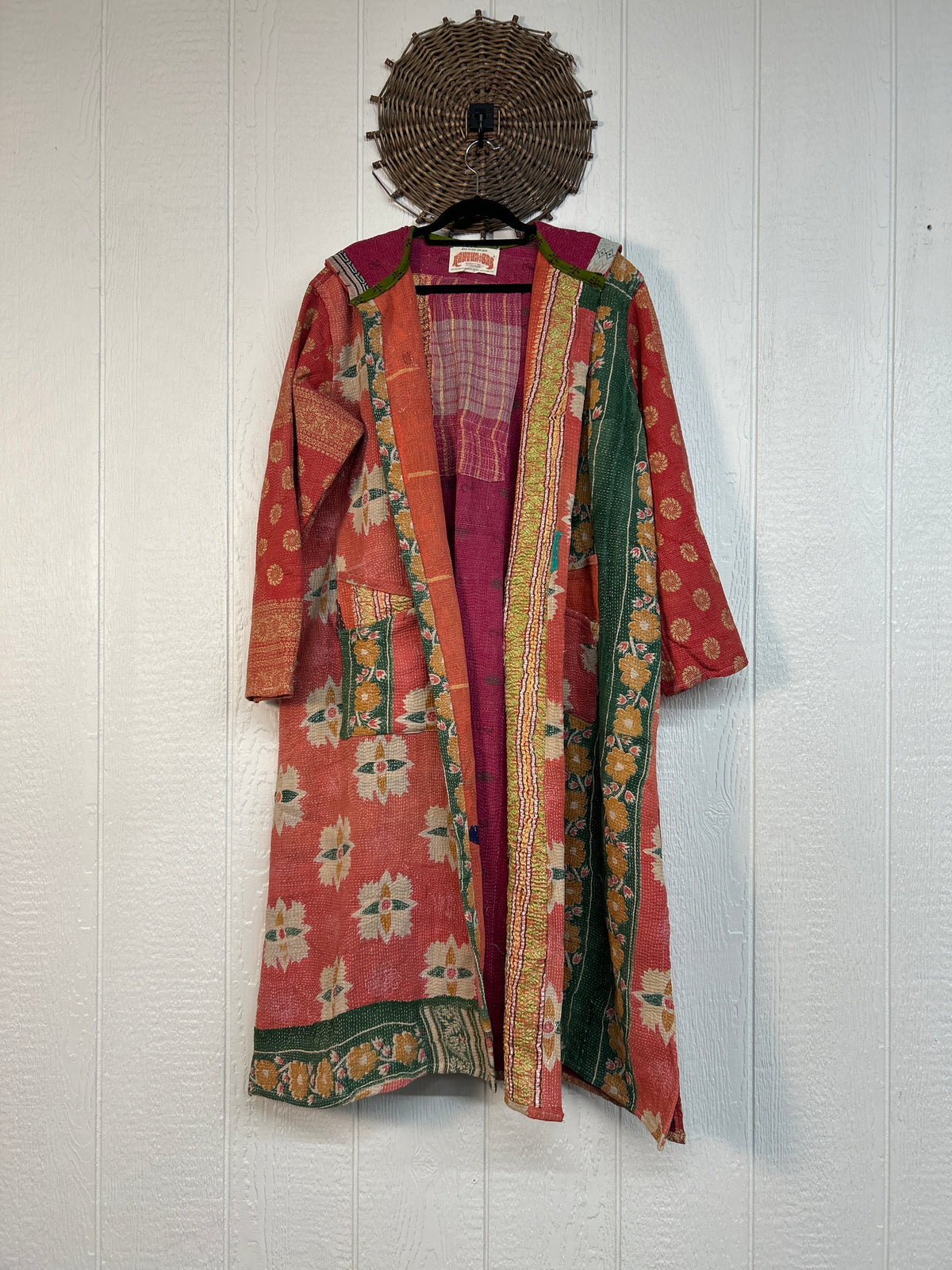 Fine Kantha Rising Sun Coat 1026 189