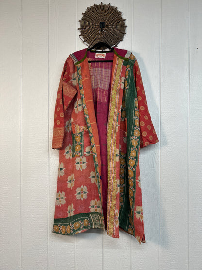 Fine Kantha Rising Sun Coat 1026 189