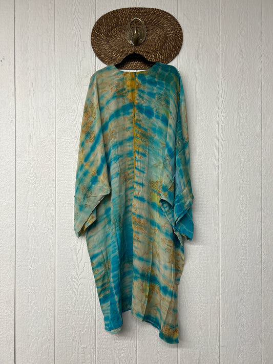 Crepe Sari Gaia Duster Dress 0826 013