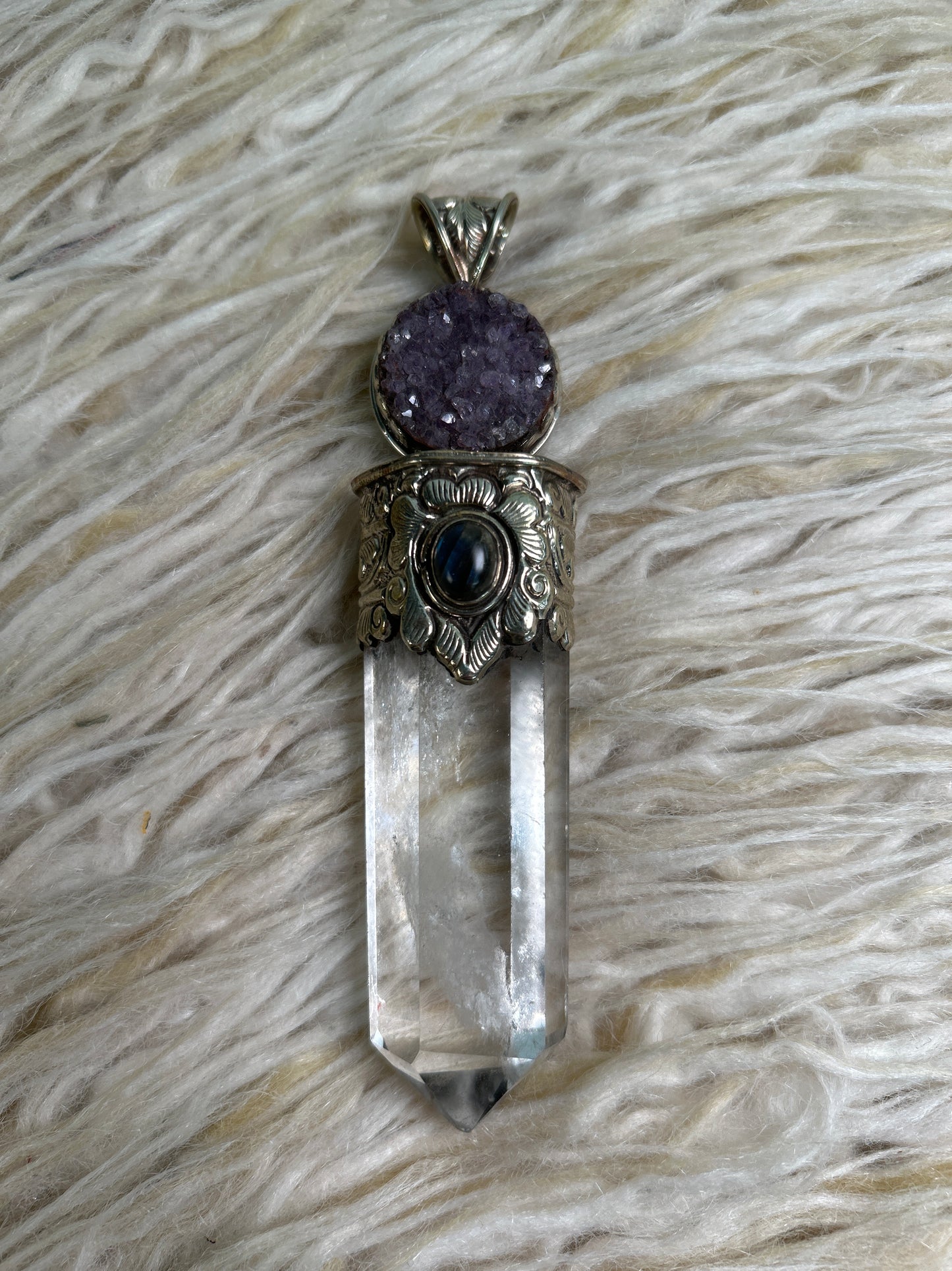 Large Amethyst and Citrine - 1