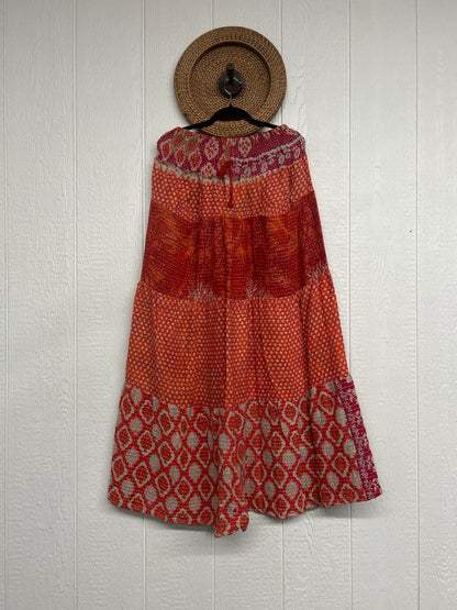Pareo Kantha Lotus Maxi Skirt 0826 028