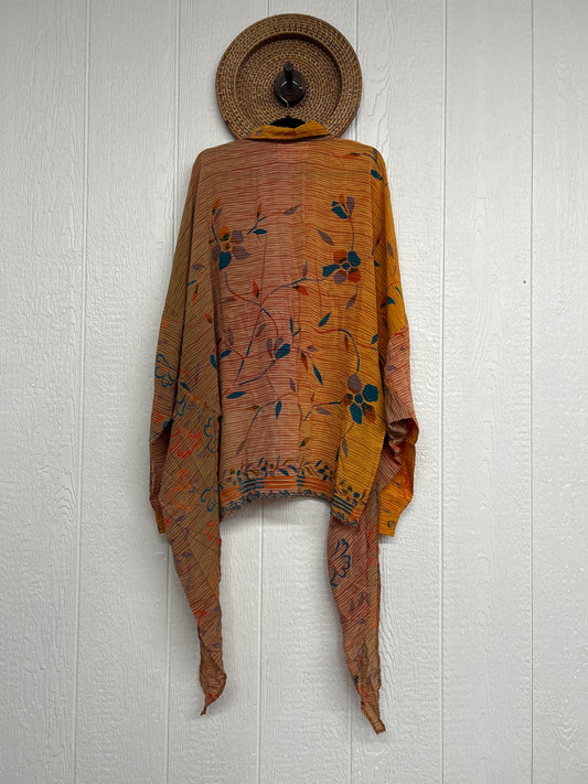 Crepe Sari Nirvana Button Down 1125 277