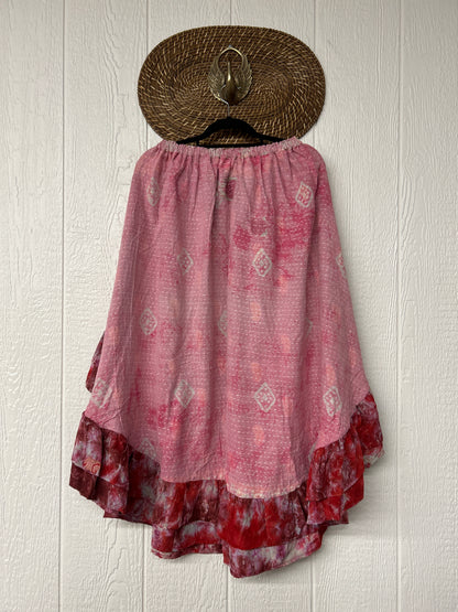 Pareo Kantha Wild Rose Skirt 0426 103