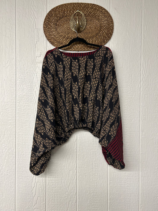 Crepe Sari Luna Crop Top 0126 250