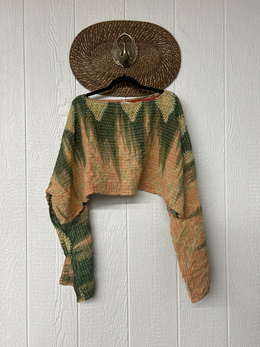 Pareo Kantha Abundance Crop Top 1225 013