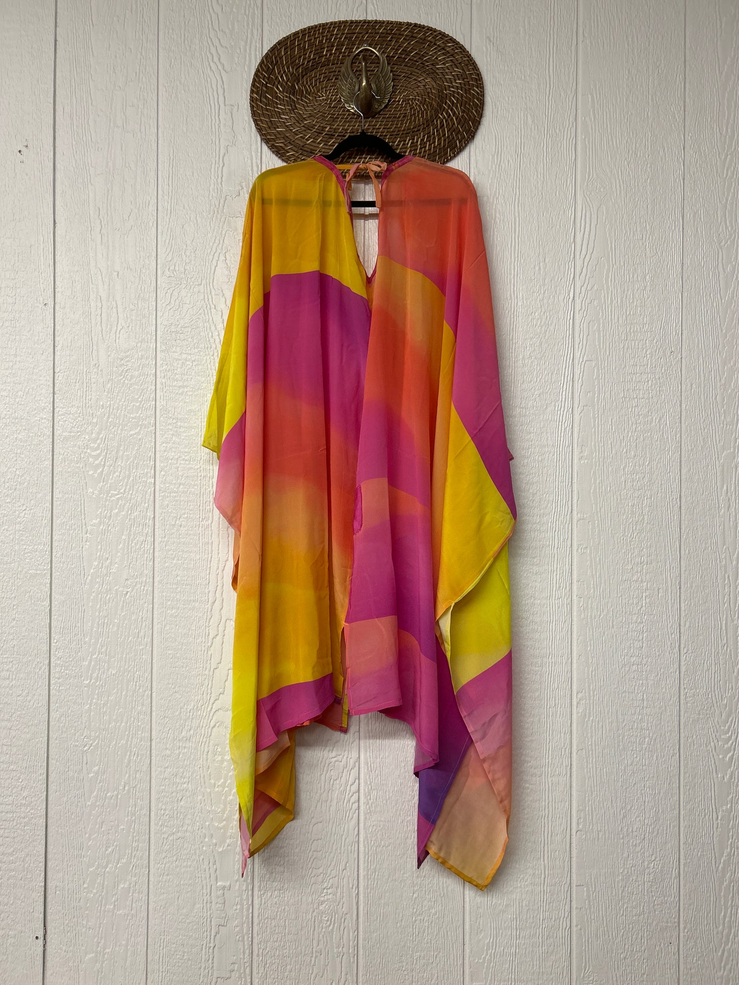 RETAIL Crepe Sari Orchid Kimono 0626 065