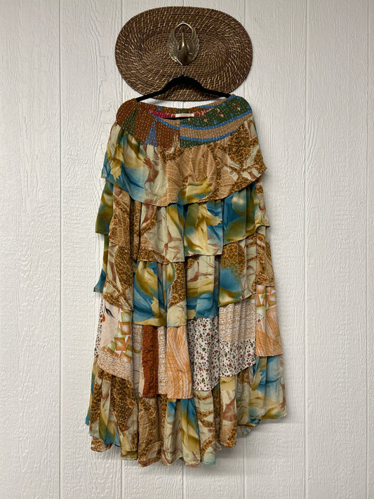 Rasgulla Sari Venus Ruffle Maxi 1125 140