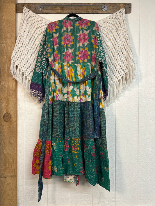 Pareo Kantha Luminous Maxi Dress 0126 265