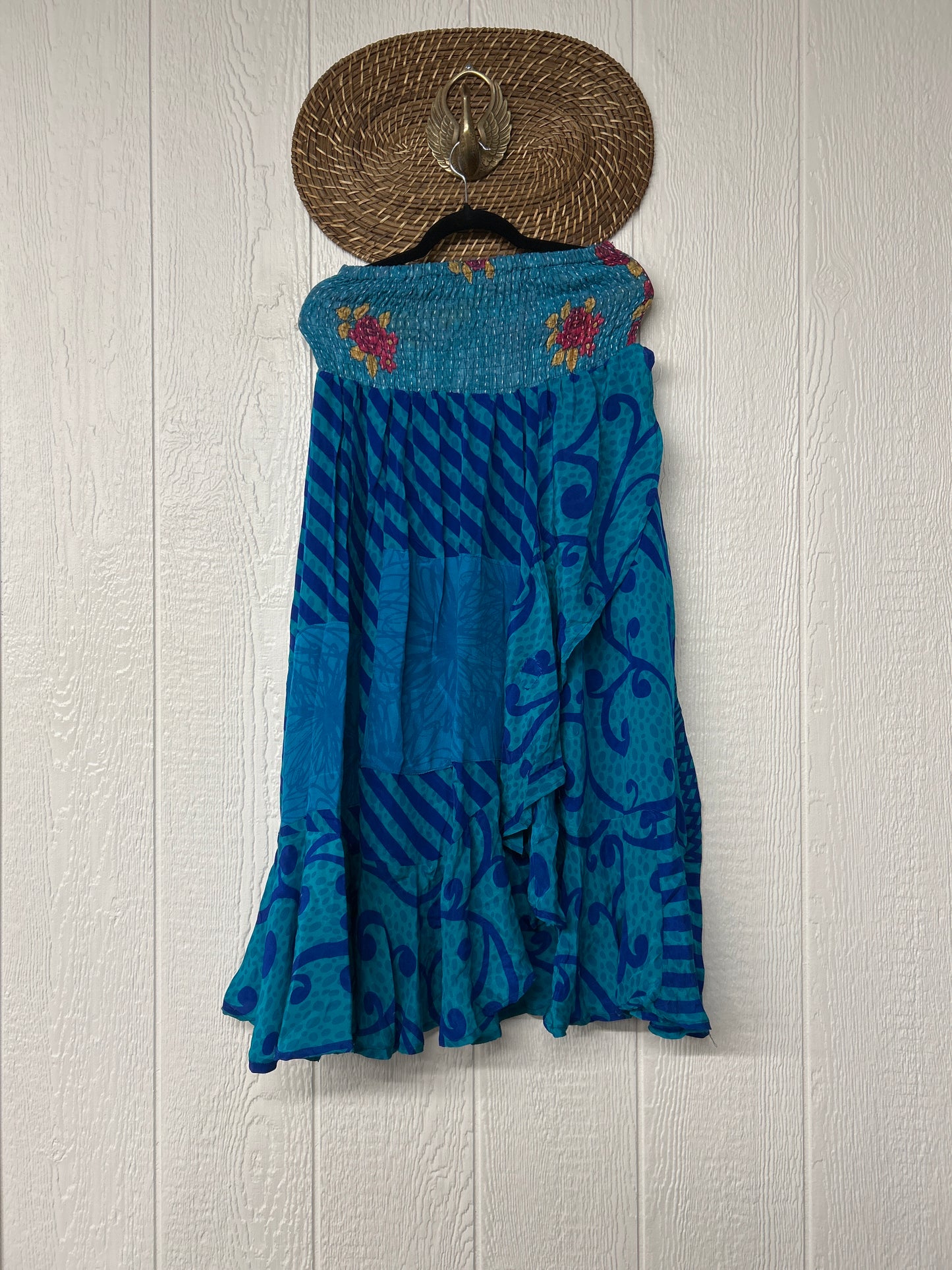 Crepe Sari Inner Peace Wrap Skirt 0626 231