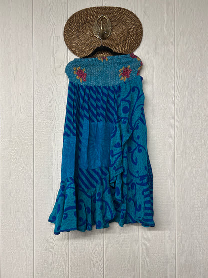 Crepe Sari Inner Peace Wrap Skirt 0626 231