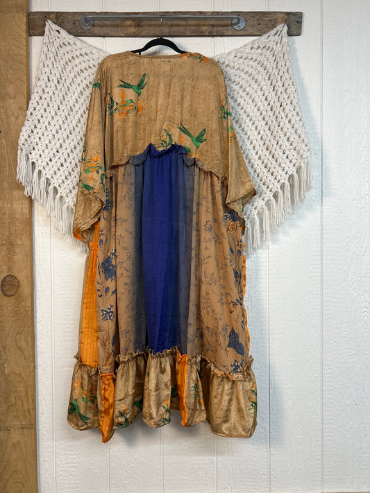 Rasgulla Sari Rhiannon Kimono 0826 022