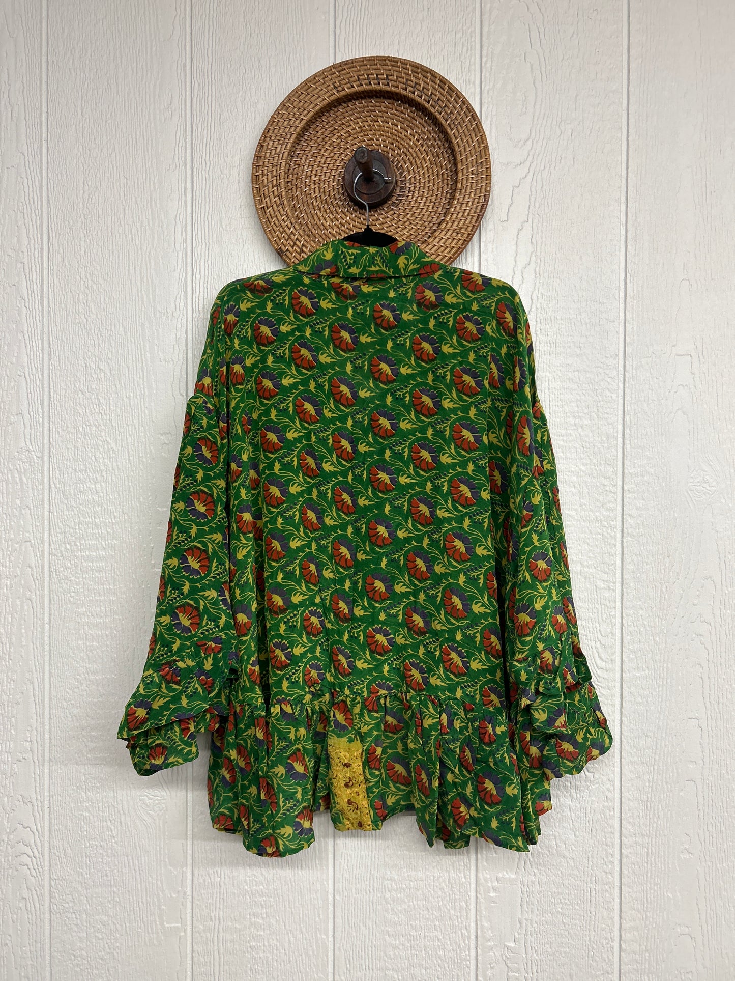 Crepe Sari Wild Rose Top 0426 057