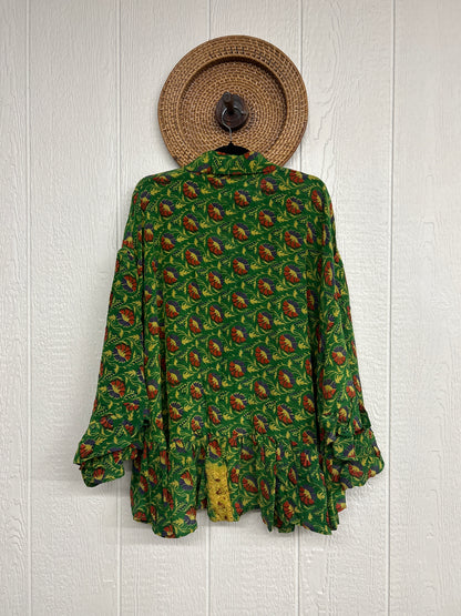 Crepe Sari Wild Rose Top 0426 057