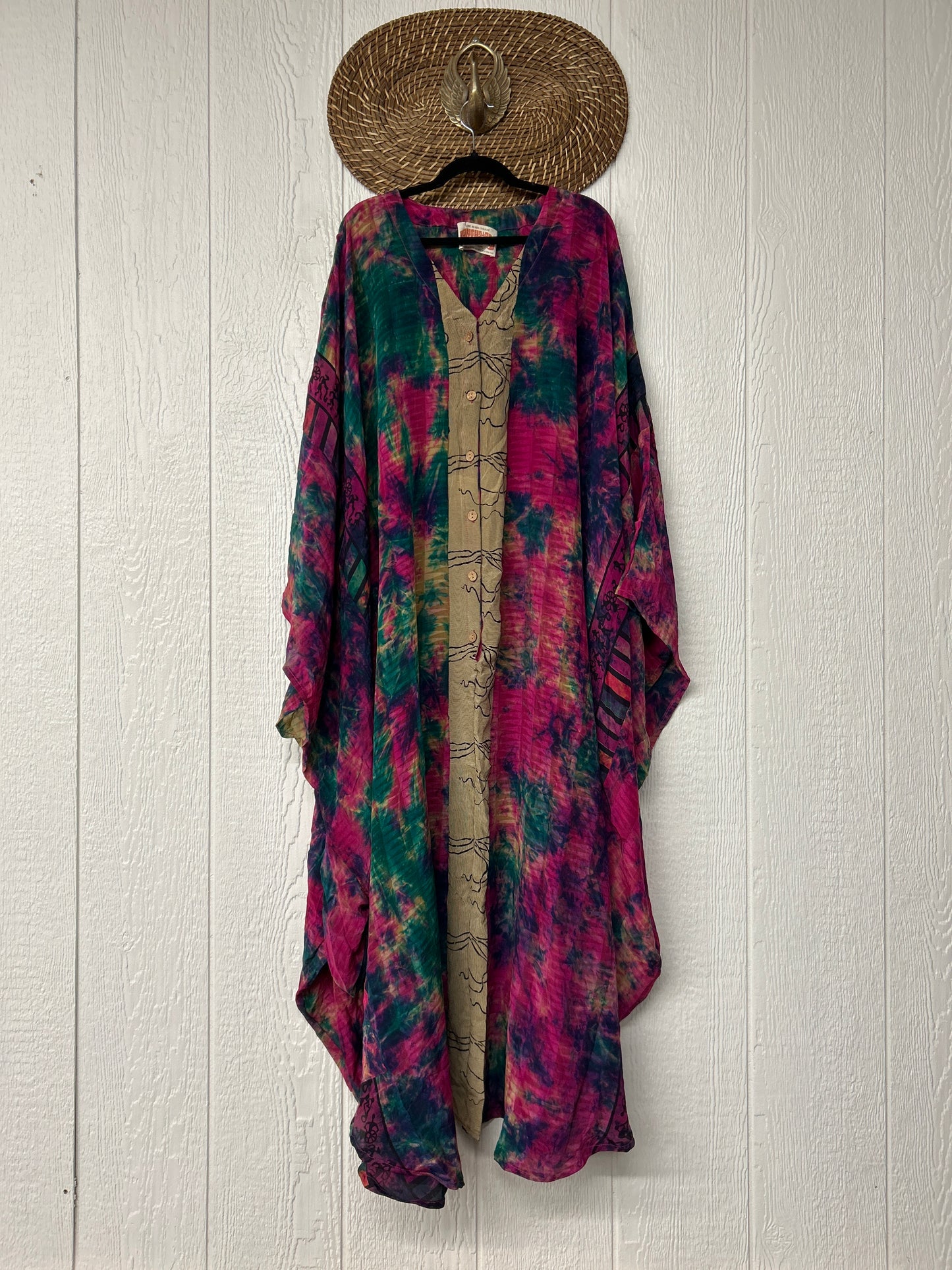 Crepe Sari Bowie Muu Dress 0826 211