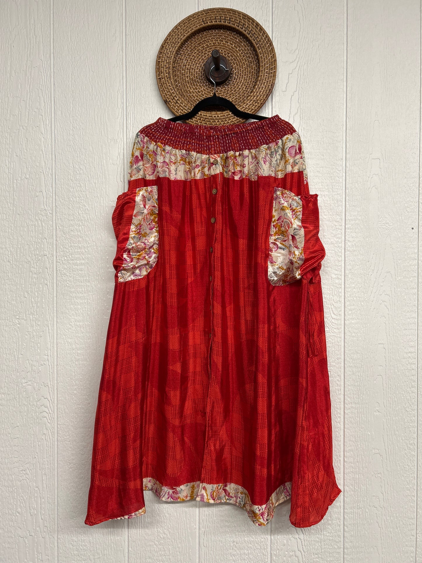 Rasgulla Sari Butterfly Cargo Skirt 0126 045