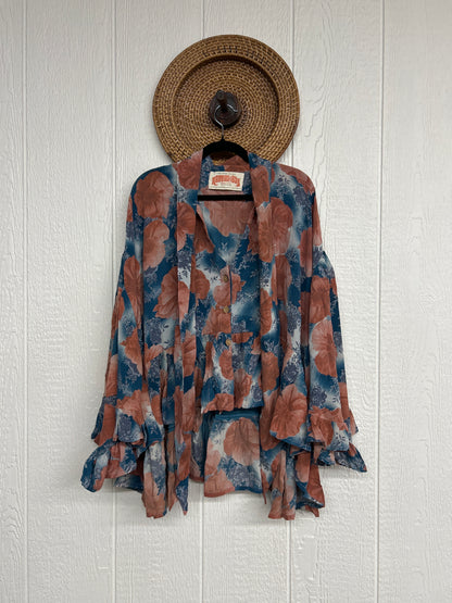 Crepe Sari Wild Rose Top 0426 266
