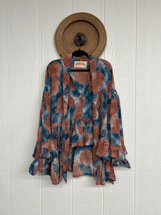 Crepe Sari Wild Rose Top 0426 266