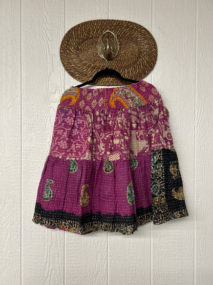 Pareo Kantha Meadow Skirt 0826 203