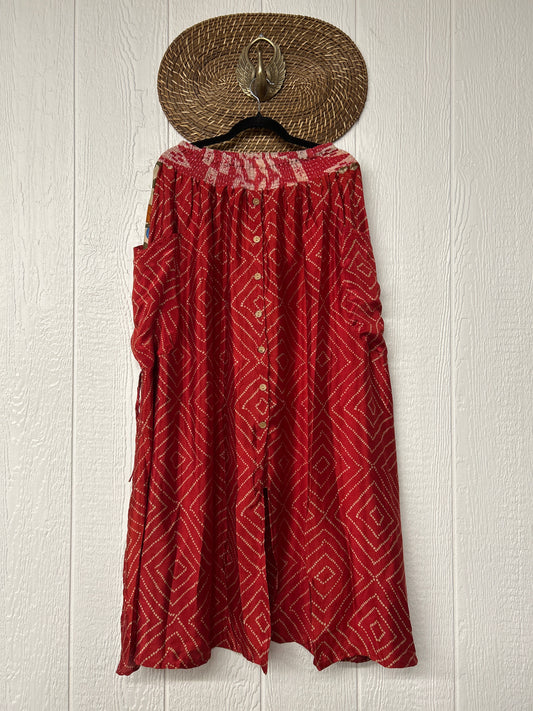 Rasgulla Sari Butterfly Cargo Skirt 0126 245