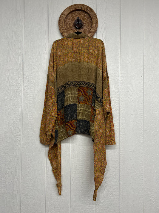 Crepe Sari Nirvana Button Down 1125 253