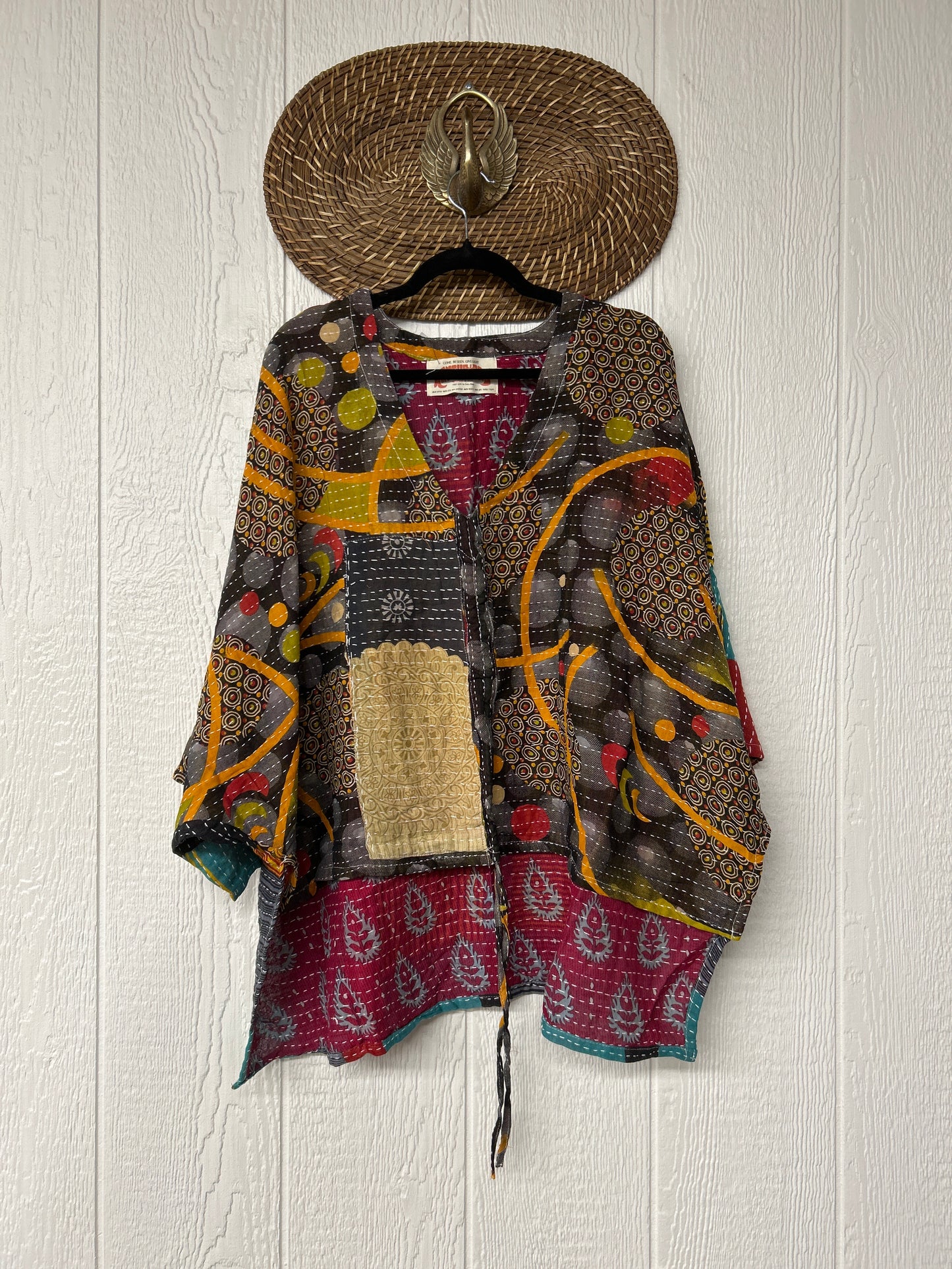 Pareo Kantha Hi-Lo Butterfly Top 0626 045