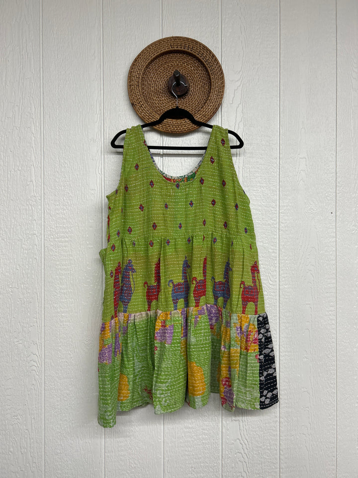 Kantha Meadow Mini Dress 0425 247