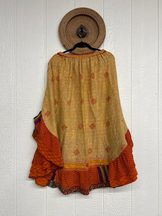 Pareo Kantha Wild Rose Skirt 0426 250