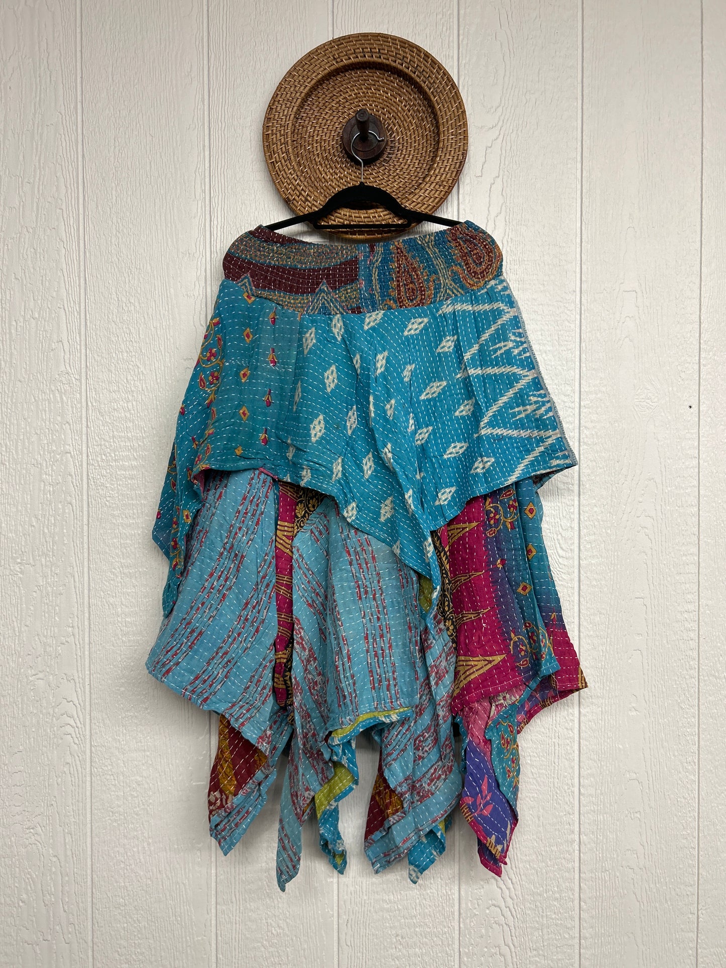Pareo Kantha Pixie Skirt 0426 258
