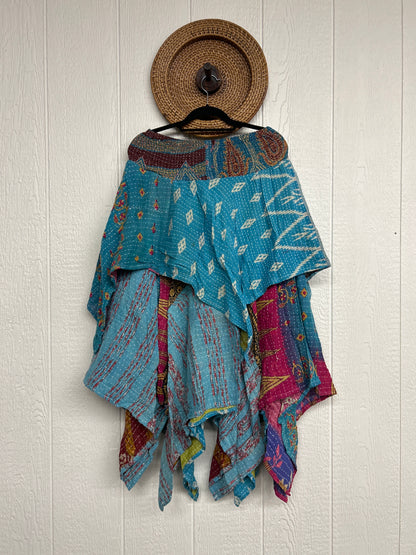 Pareo Kantha Pixie Skirt 0426 258