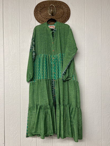 Rasgulla Sari Luminous Maxi Dress 0226 027
