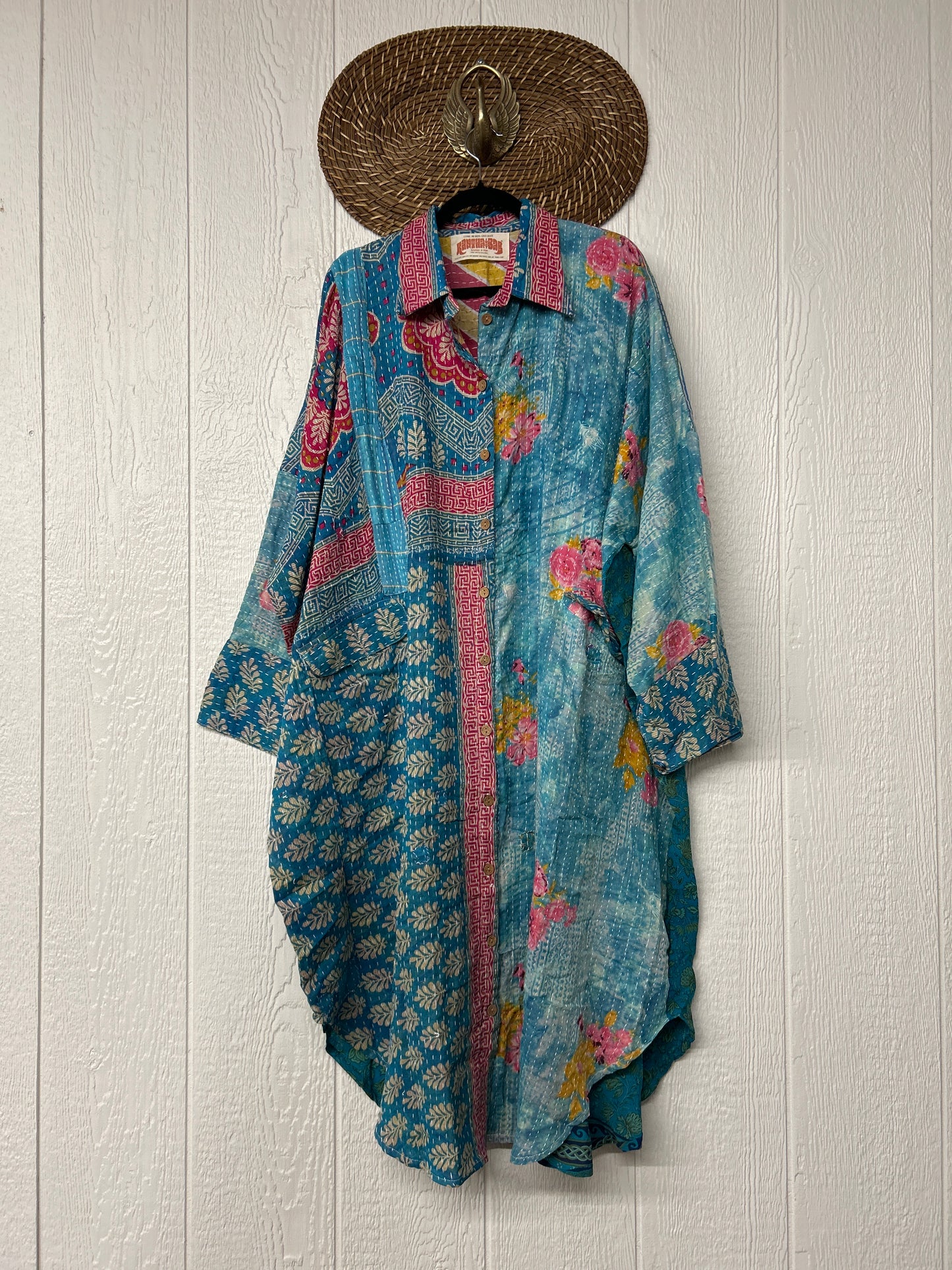 Pareo Kantha Free To Be Longsleeve Maxi 0226 227