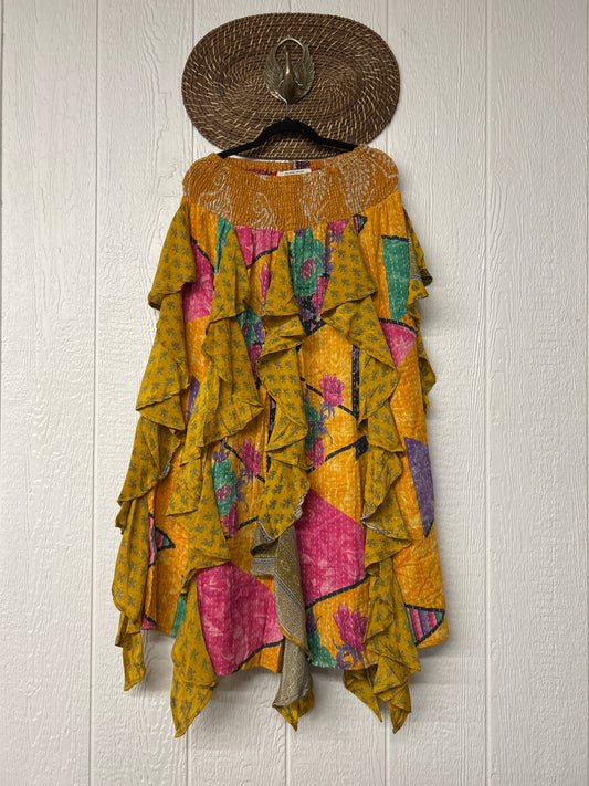 Pareo Kantha Willow Maxi Skirt 0826 120