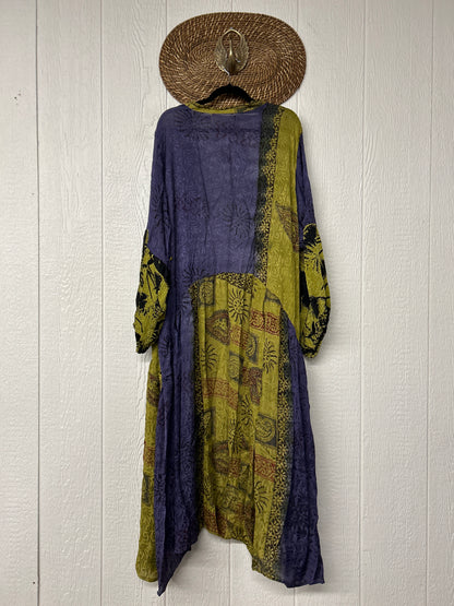 RETAIL Crepe Sari Evermore Kimono 1026 257