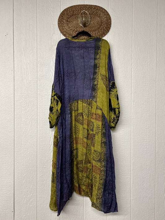 RETAIL Crepe Sari Evermore Kimono 1026 257