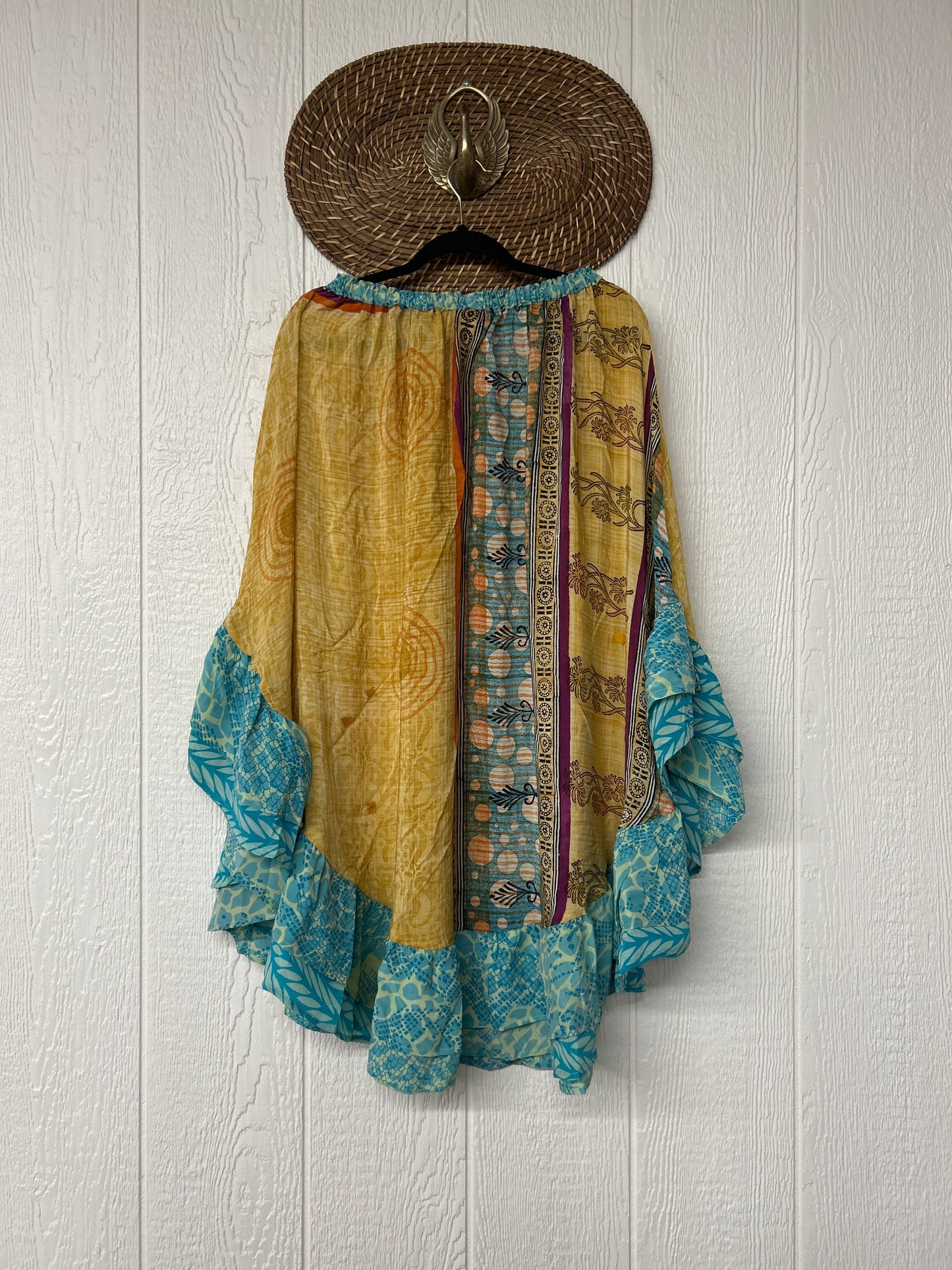 Crepe Wild Rose Skirt 1025 131