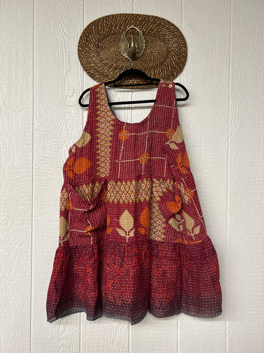 Kantha Meadow Mini Dress 0625 261
