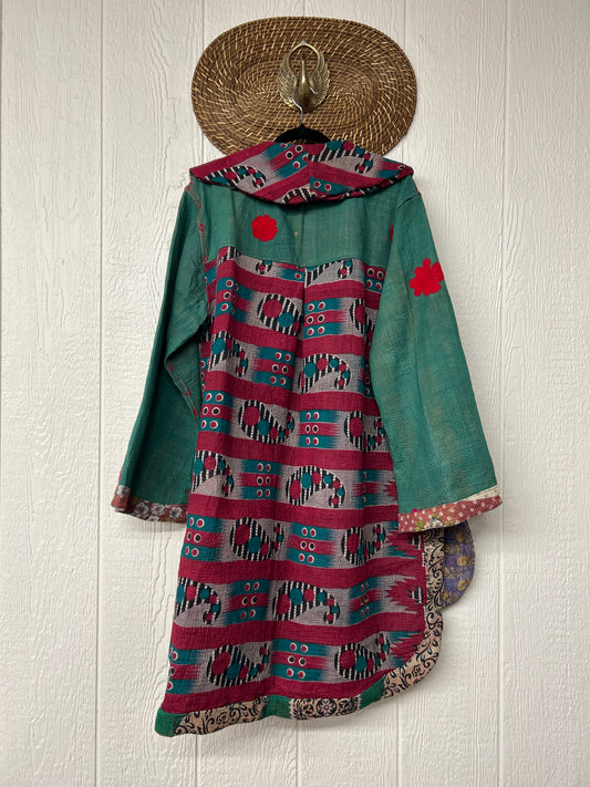 Fine Kantha Drifter Coat 1125 169