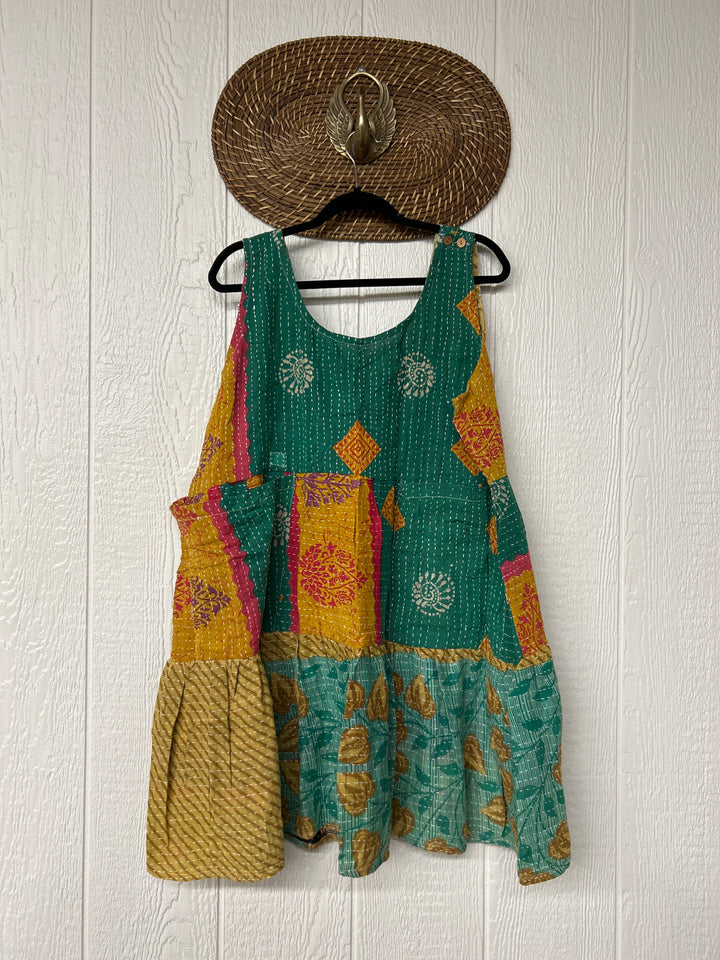 Kantha Meadow Mini Dress 0625 277