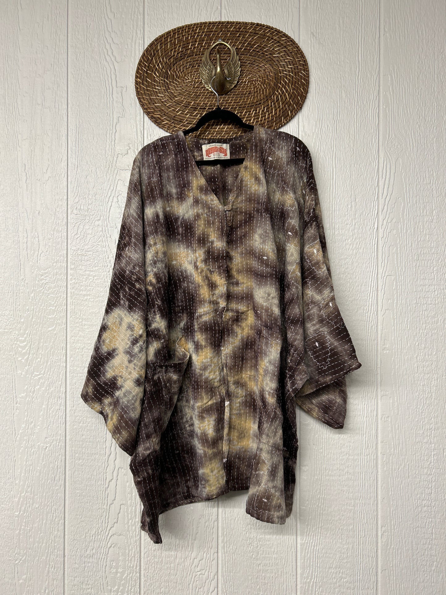 Pareo Kantha Gaia Split Tunic 0526 006