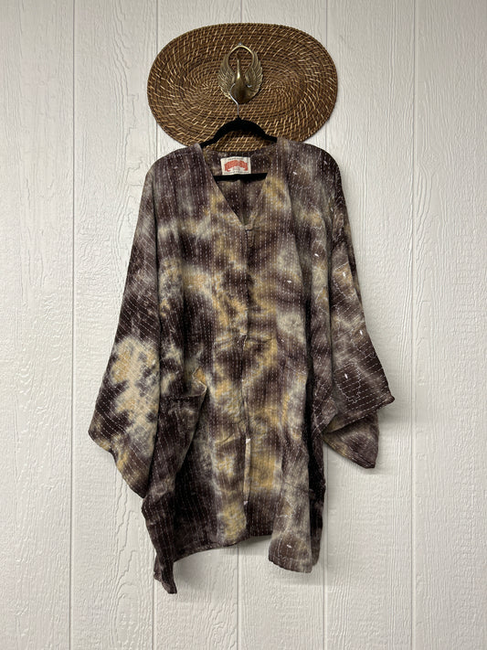 Pareo Kantha Gaia Split Tunic 0526 006