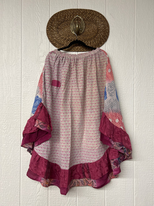 Pareo Kantha Wild Rose Skirt 0426 173