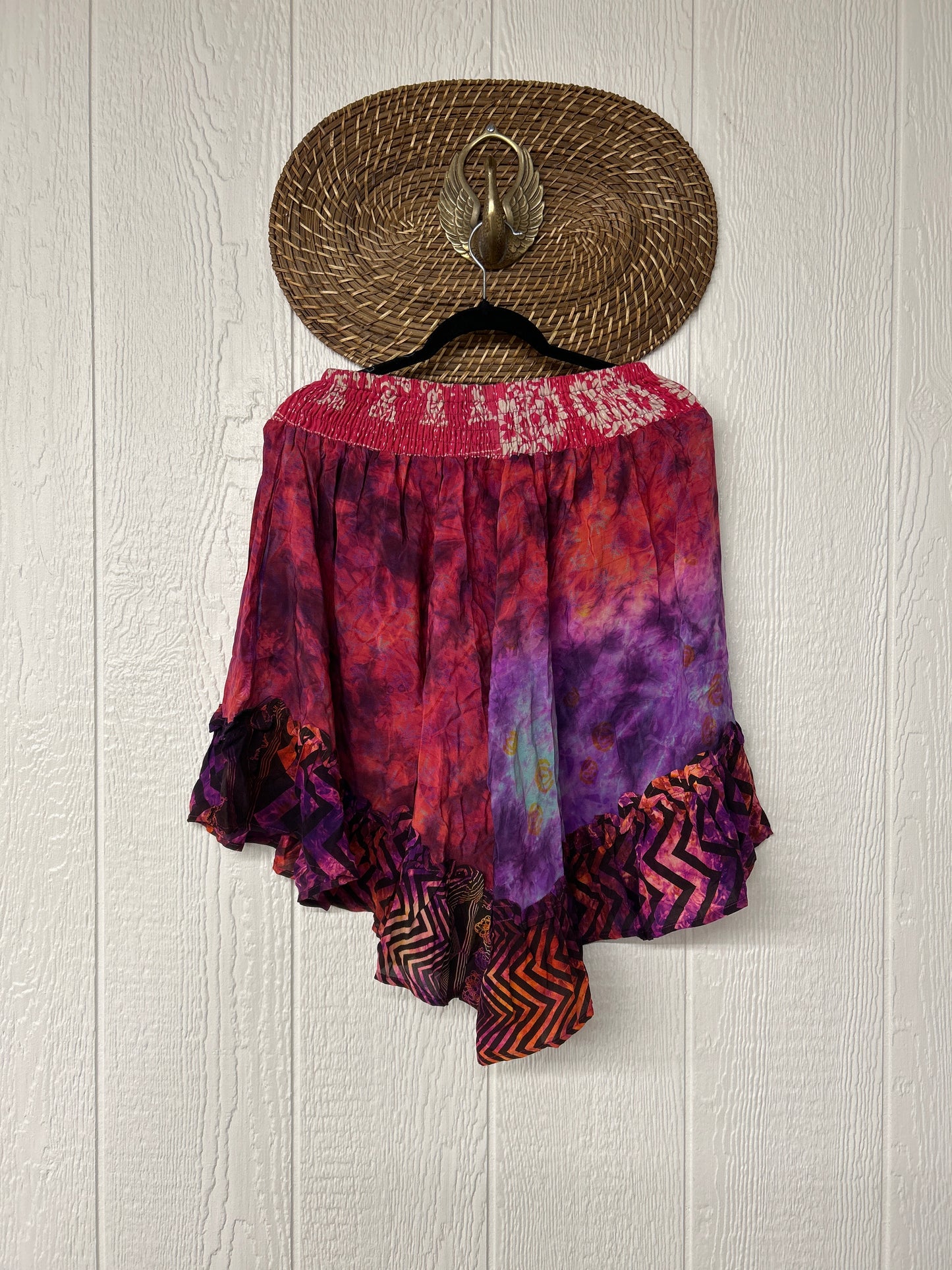 Crepe Sari Lover Cropped Culottes 0726 103